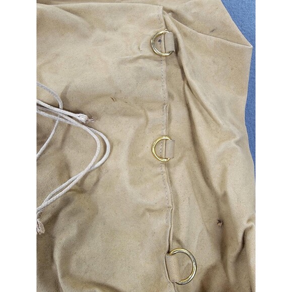 Vintage Boy Scouts of America National Council Canvas Leather Backpack Rustic - Picture 6 of 16